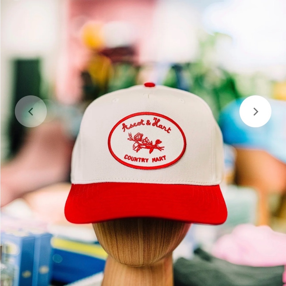 Ascot & Heart Two Tone Country Mart Hat